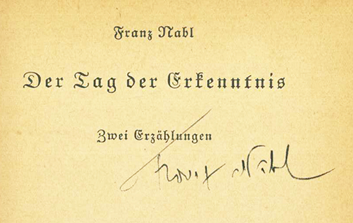 Nabl, Der Tag der Erkenntnis