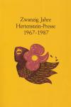 Zwanzig Jahre Hertenstein-Presse