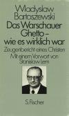 Bartoszewski, Das Warschauer Ghetto